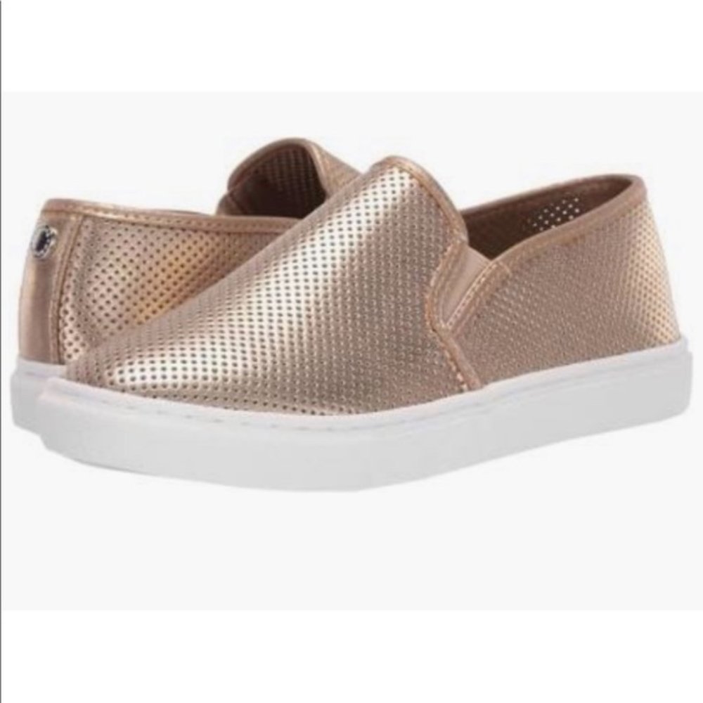 Steve Madden Metallic Slip On Sneakers
